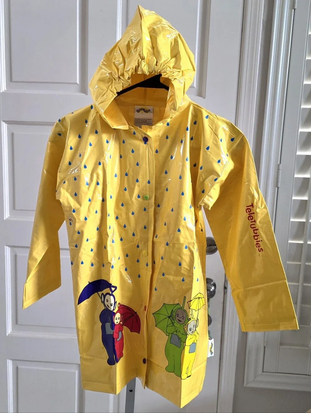 Vintage y2k Teletubbies Beanie Hat Kids Size M/L Winter Embroidered Y2K